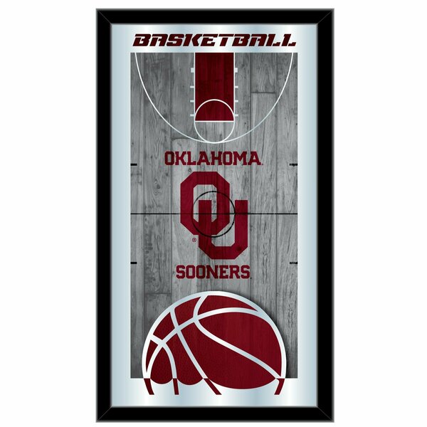 Holland Bar Stool Co Oklahoma 15" x 26" Basketball Mirror MBsktOklhma